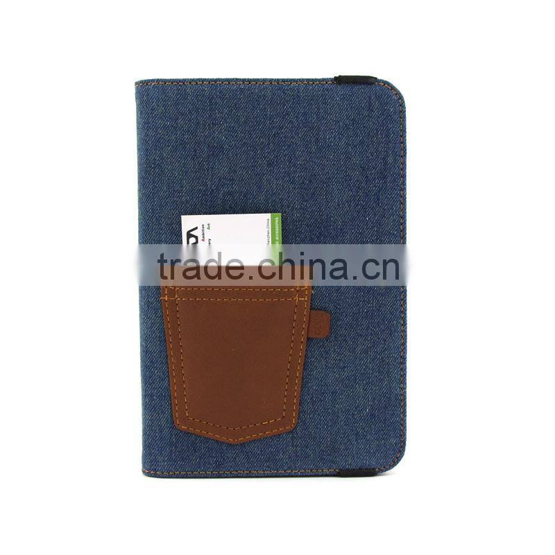 7" universal flip case with stand,Double-face 7" universal flip case,New design & Jeans style universal flip case
