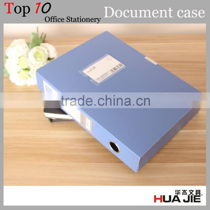 PVC filing product black FC size file box