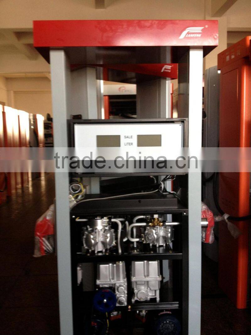 Cowell fuel dispenser for sale with 2 flow meter 2- pump 2-nozzle