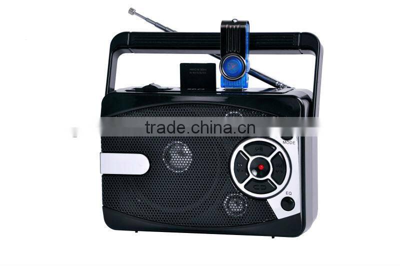 Manufacturer Supply Rechargeable Portable Mini Speaker with fm Radio