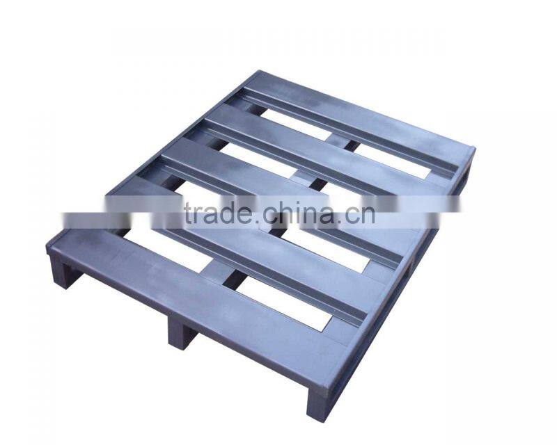 Hot sale Euro style HDPE new material with iron epal recycle plastic pallet