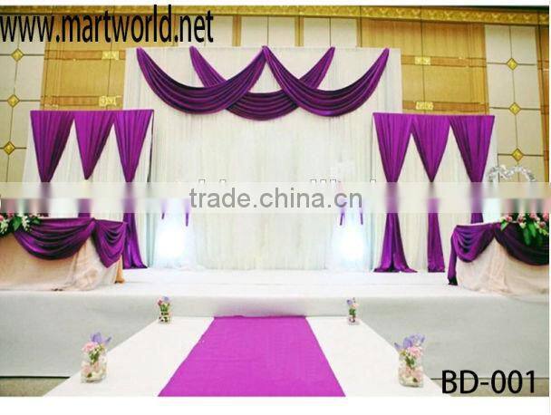 Backdrop pipe and drape for weddings,aluminum backdrop stand pipe drape(BD-005)