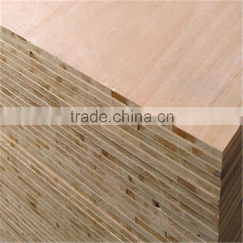 Poplar Core Plain Melamine Blockboard