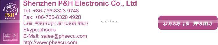 CE Approval Non polar 4wire conventional heat detector temperature alarm