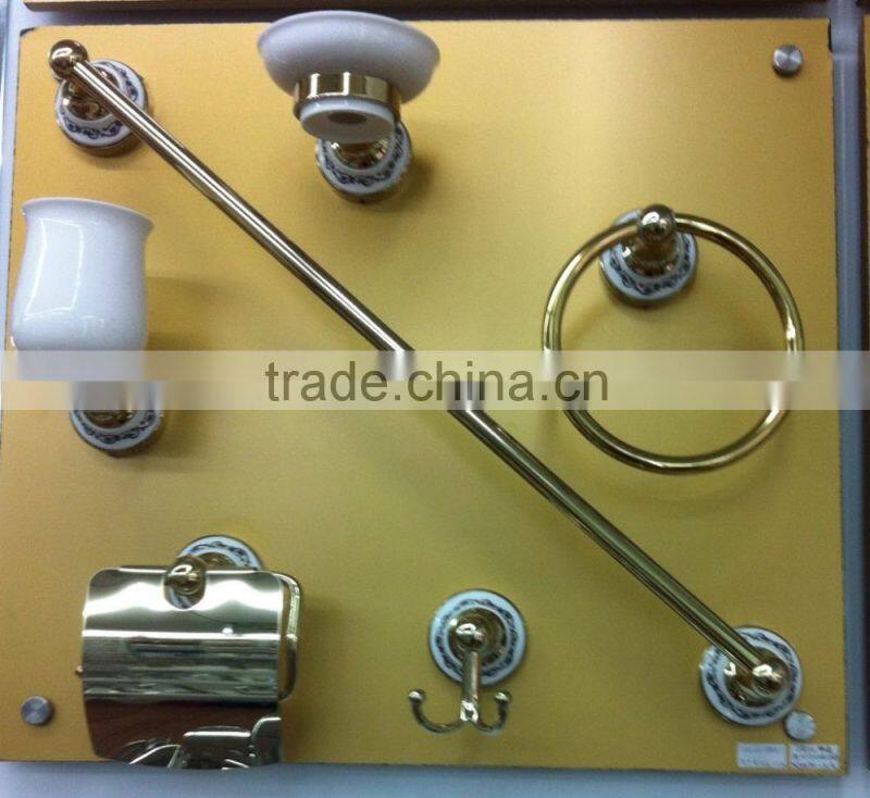 Stainless steel wall mounted towel shelf/Multifunctional towel shelf/Shampoo holder