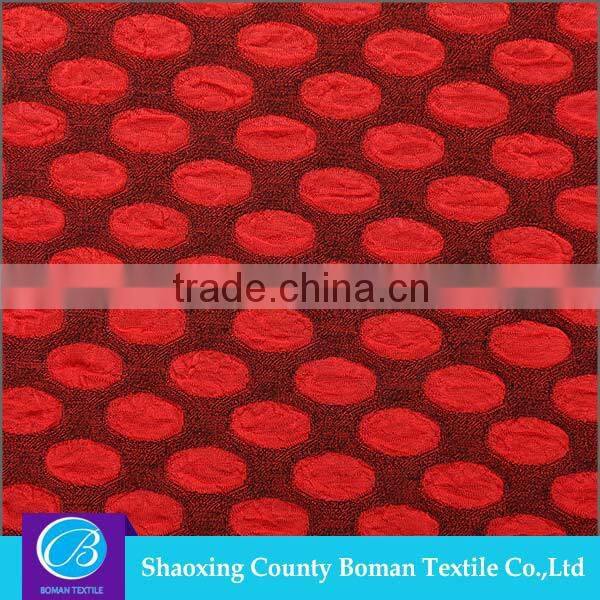 Top-end Fancy Knitted polyester double knit jacquard fabric