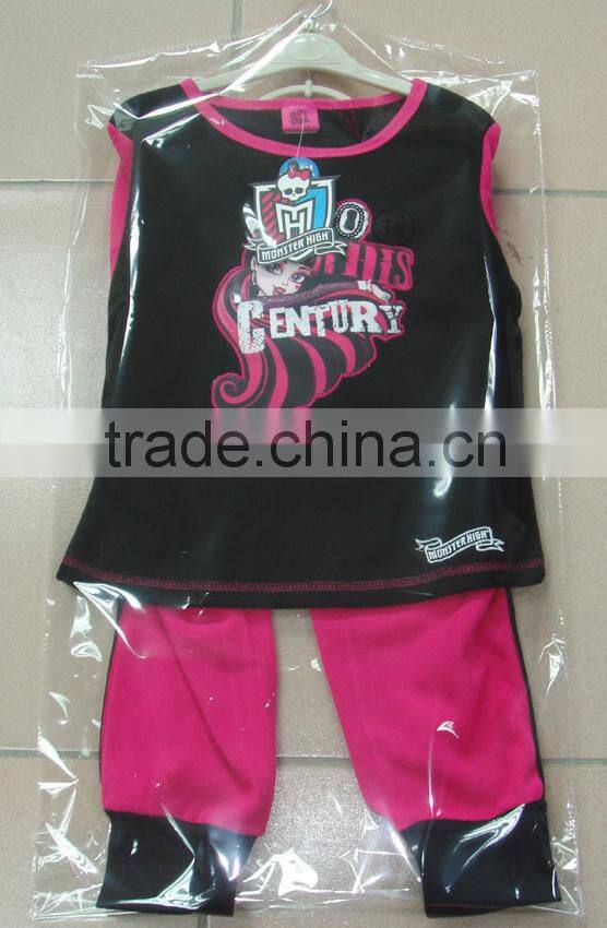 2016 New year Baby pajama kids clothing sleepwear /homewear /sleeping suit wholesale cotton pajamas