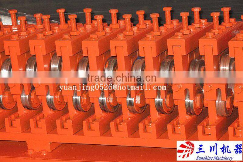 Pneumatic construction steel bar welded mesh panel production line