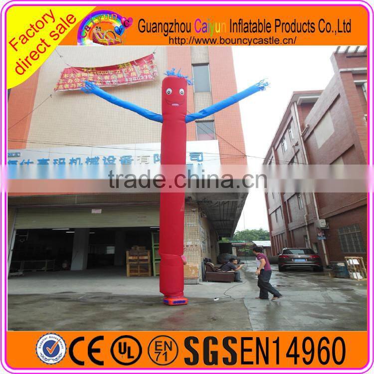 Red inflatable sky dance air dance advertising model