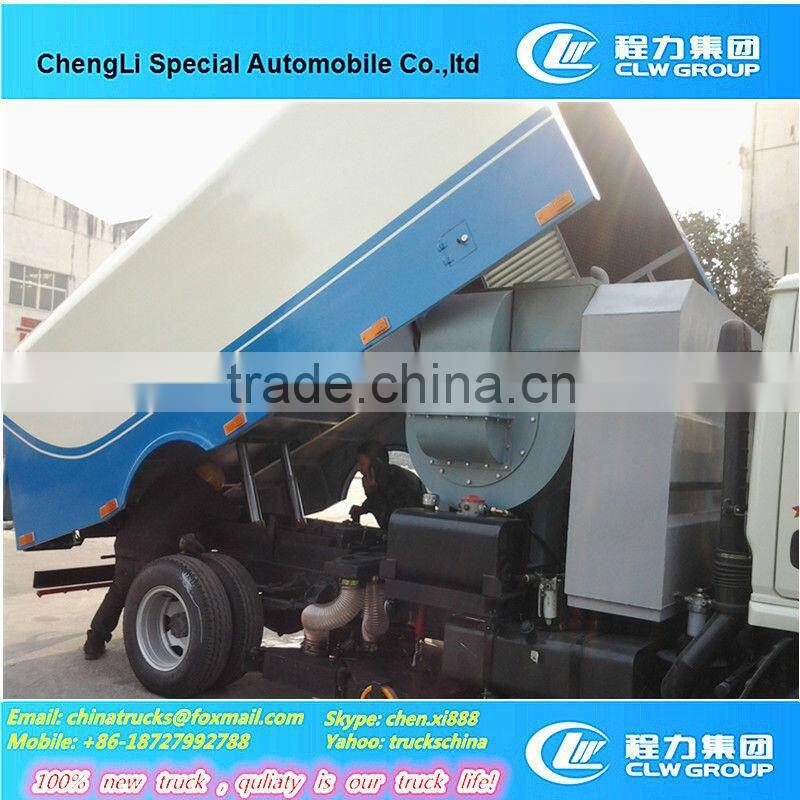 Famous dongfeng price of road sweeper truck