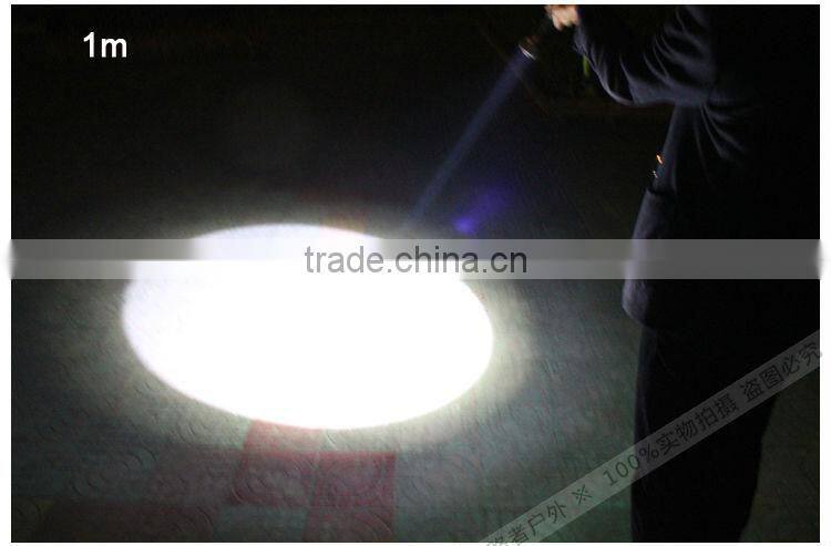 Goread C47 R2 stainless steel 3W high bright rechargeable 14500 LED Torch