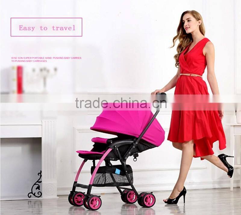Baby Pram with lightweight.One hand folding pram/baby stroller