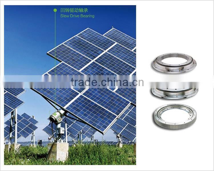 sun-tracking system use slewing bearing
