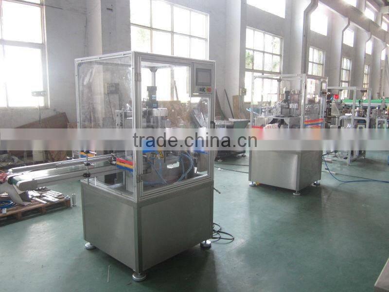 Double-headed Milk bottle neck cutting machine