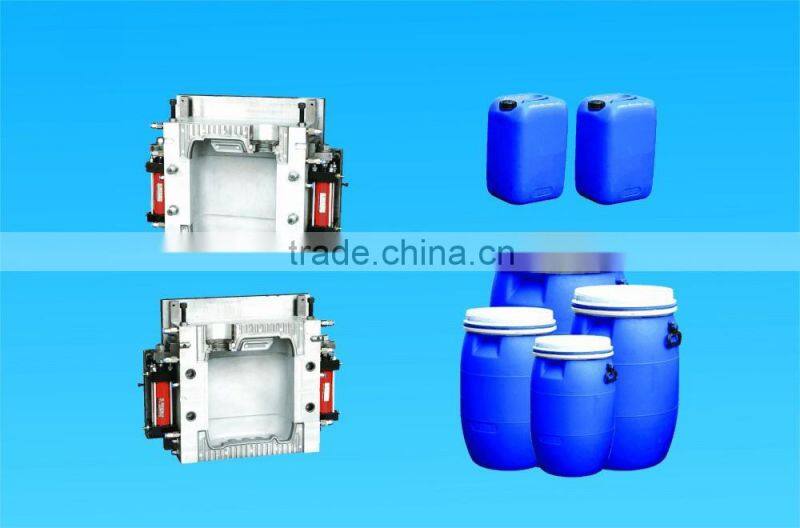 Automatic hdpe bottle blow moulding machine