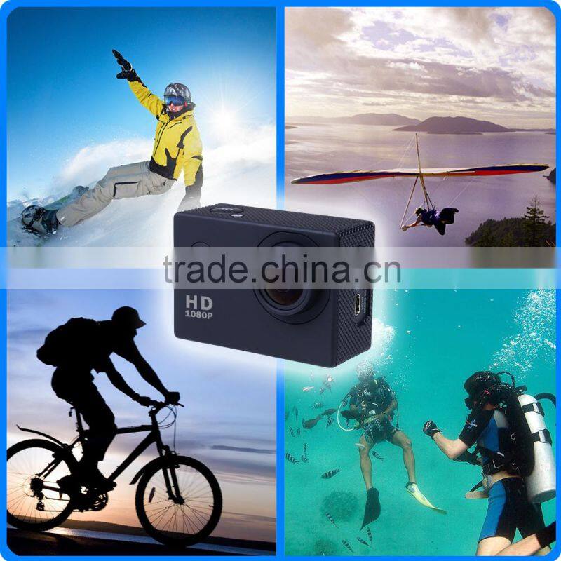 1080P Cam Action Helmet 12MP 30m Waterproof Diving HD DV SJ4000 Sports Camera