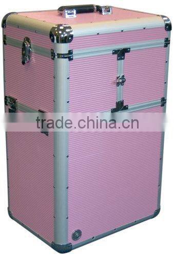 Beauty-Boxes Genoa Pink Cosmetics and Make-up Trolley
