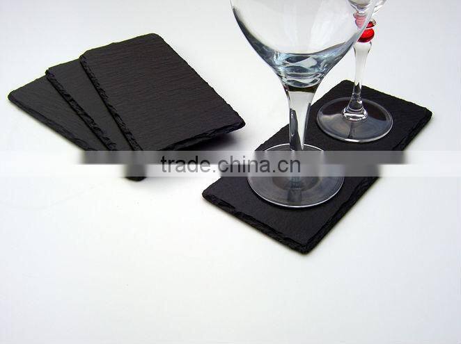 dark black slate board with bright surface