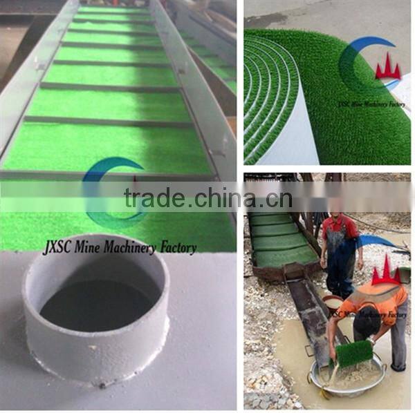 gold sluice mat for alluvial gold mining plant
