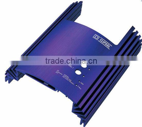 Aluminium amplifier / stereo / audio panels for car