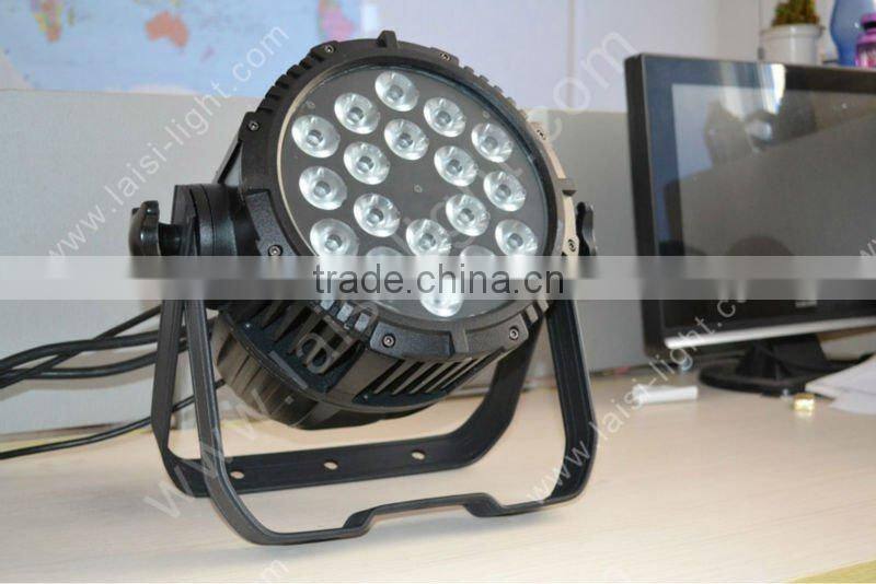 LED light 18X10W Quad China LED Par Can Outdoor RGBW 4IN1 LED Par 64 LED Par Light Ip65