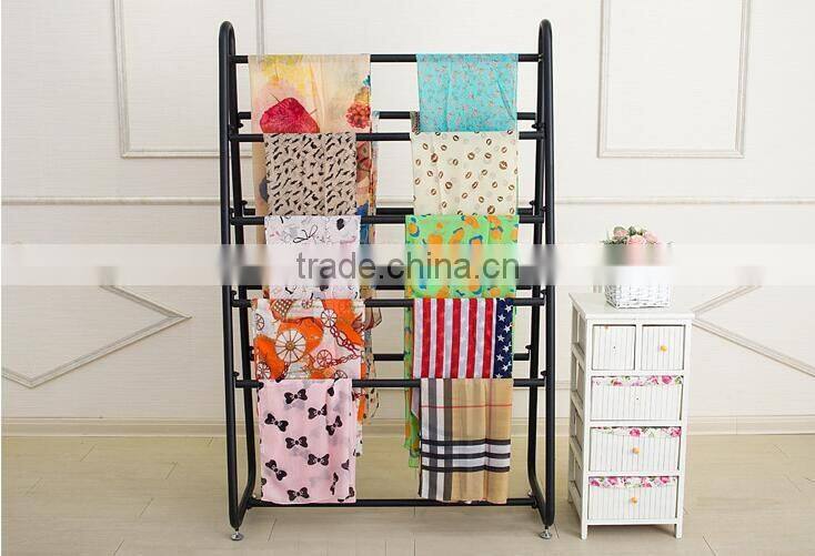 scarf display stand scarf display rack for store or home use