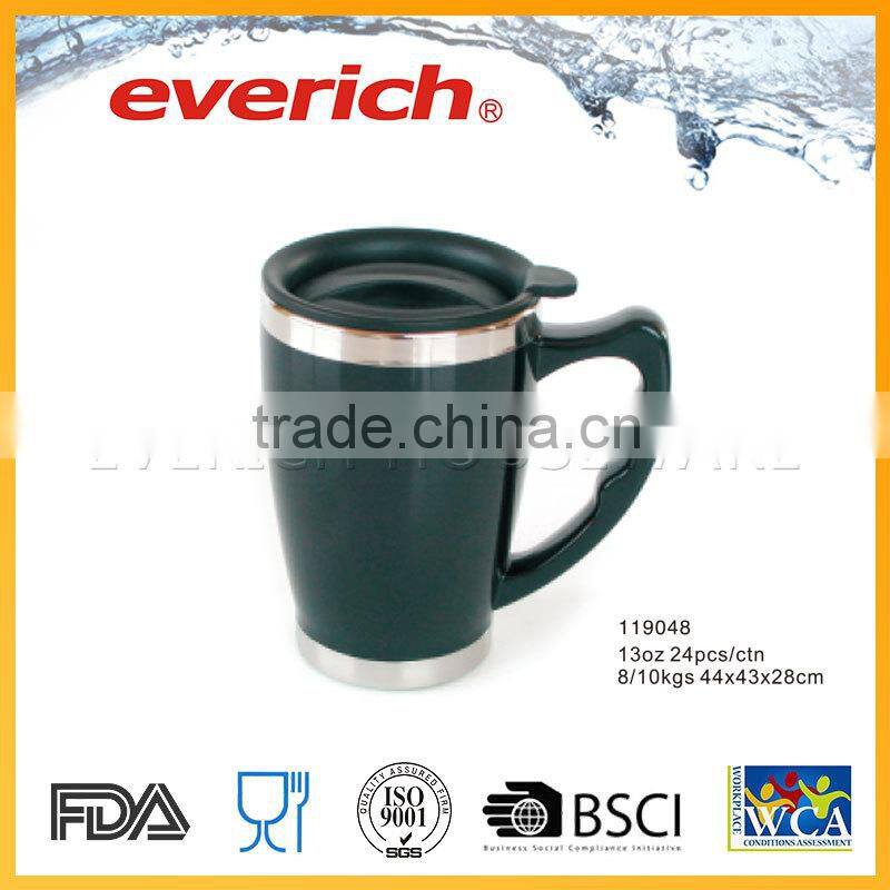 Best quality stainless steel coffee mug with lid