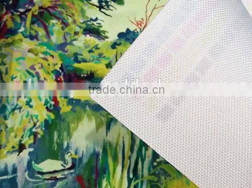 Polyester Canvas Matt Waterproof Premium 260gsm 600d*300d Digital printing