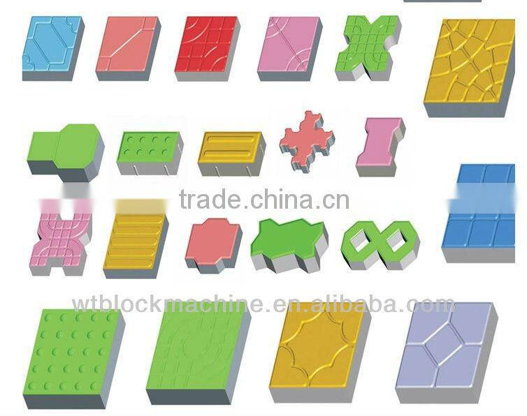 DY150T interlocking concrete pavers machine