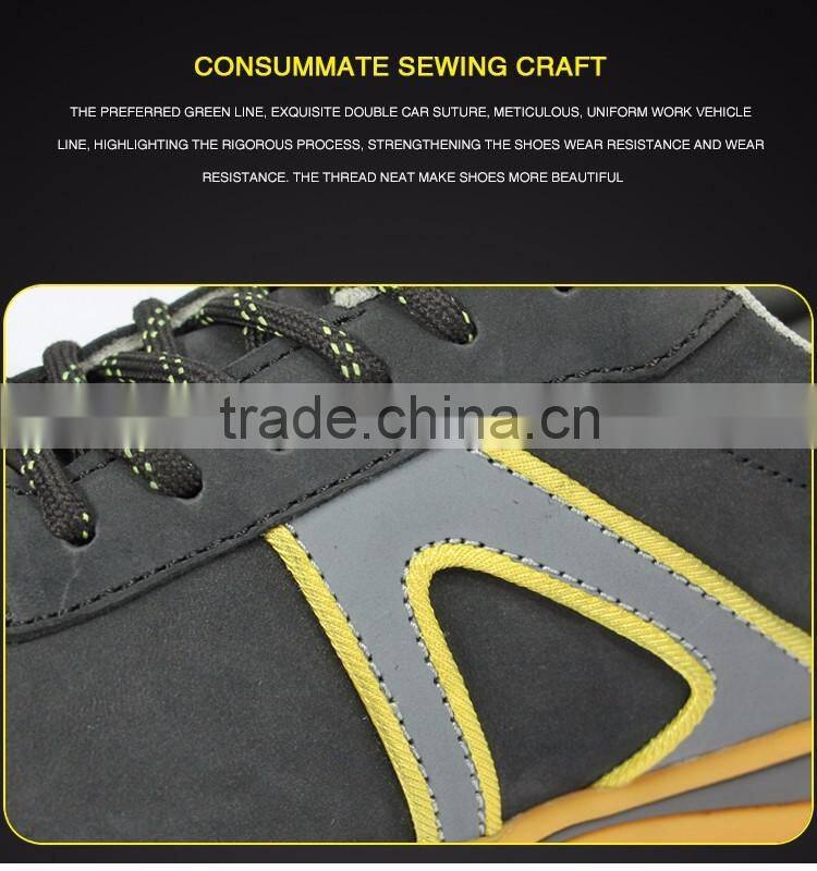 Classic Leather Upper Steel Toecap protective shoe