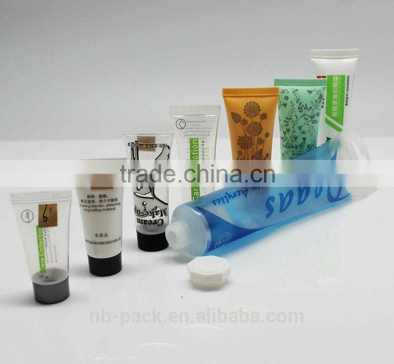 8oz / 235ml plastic tube cosmetic tube white tube