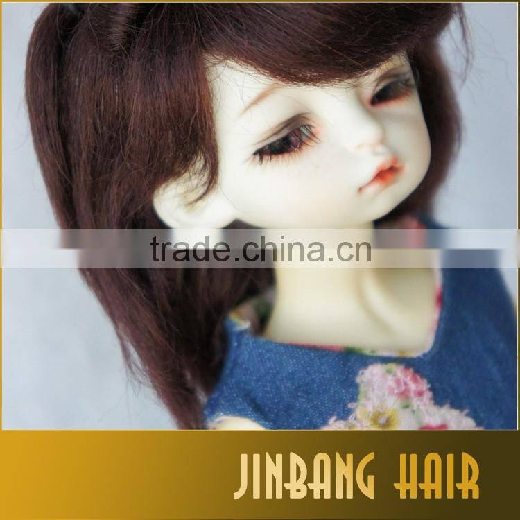 BJD Doll DIY Wire Handmade Curly Wigs Hair Curls Row Doll Wigs