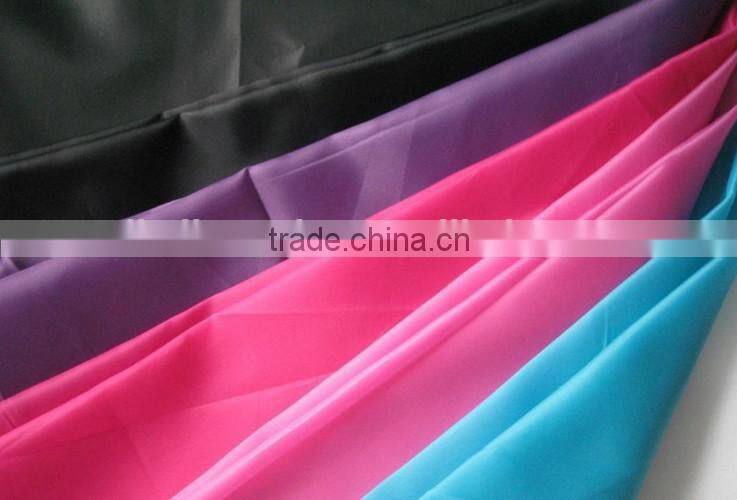 Factory wholesales 2014 newly umbrella and rain coat design polyester taffeta waterproof fabric