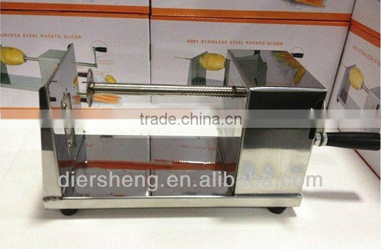 Manual Tornado potato machine, potato spiral cutting machine,potato cutter machine
