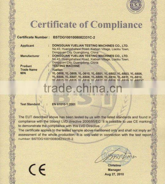 New Servo Motor Compres / Tearing Resistance Tensile Strength Testing Machine