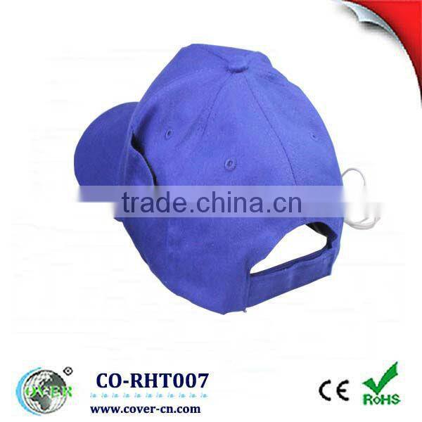 Radio Cap /cotton cap with earphone for promotional gift