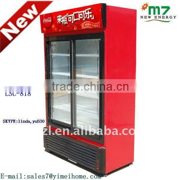 upright freezer double door upright freezer
