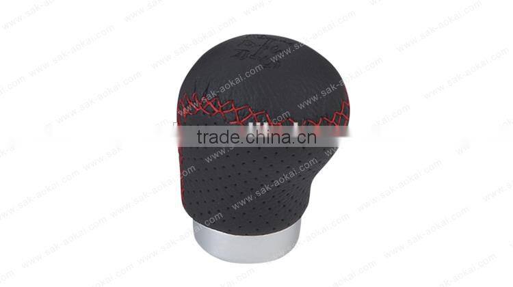 Red Stitched Gear Shift Knobs Leather Knobs