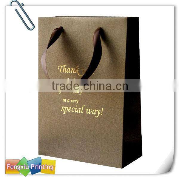 2015 Pretty Flower Recycle Paper Carry Bag