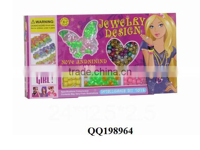 Girls DIY beads set toy