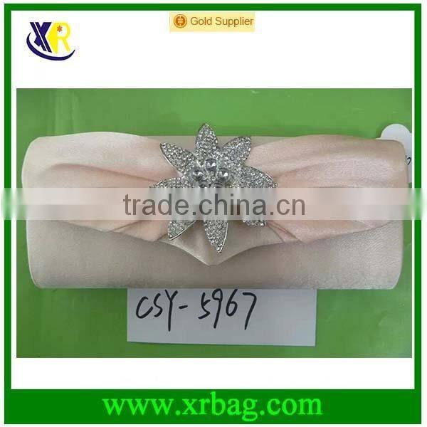 hot selling new satin women evening bag clutch