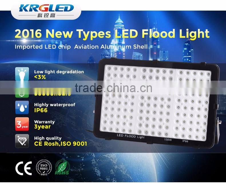 High Quality IP66 stainless steel led flood light 160w on chinese import sites
