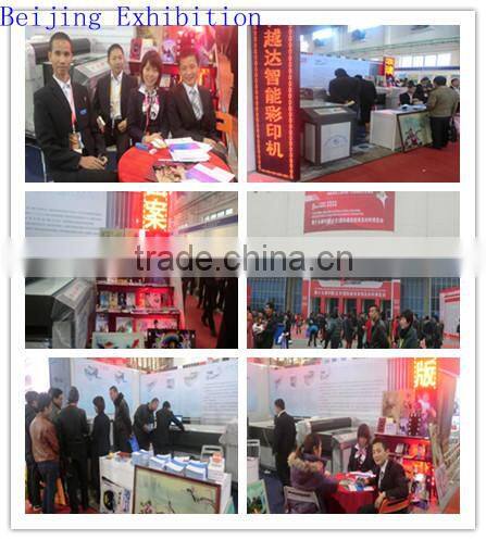 8 color uv flatbed printer uncoating can direct print on wooden box