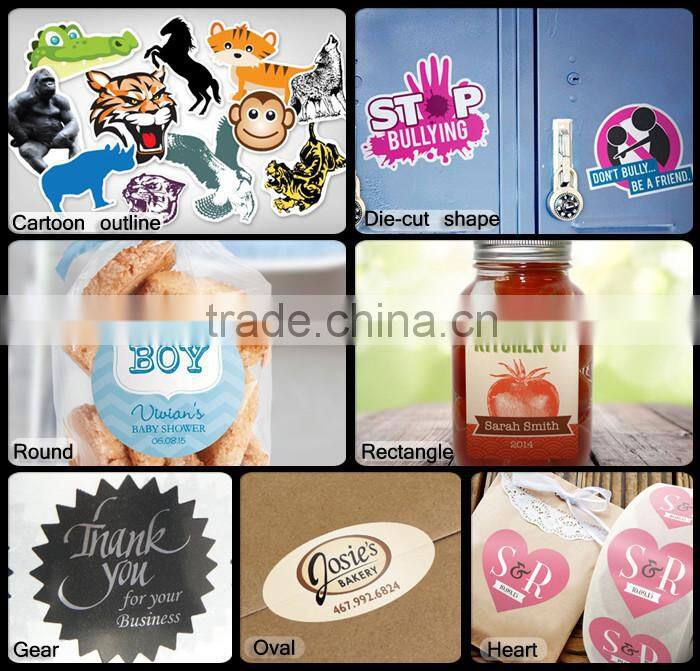 Green cabbage product label customed printed label plant labels