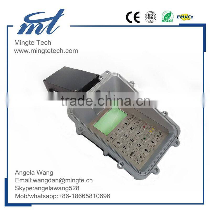 motorized ic/rfid/magnetic card reader and writer