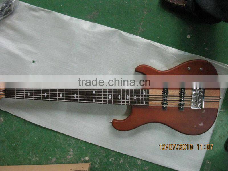 neck-through 5 string bass guitar electric custom design OME design