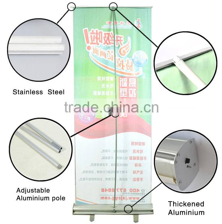 Aluminium digital roll up advertising boards for marketing
