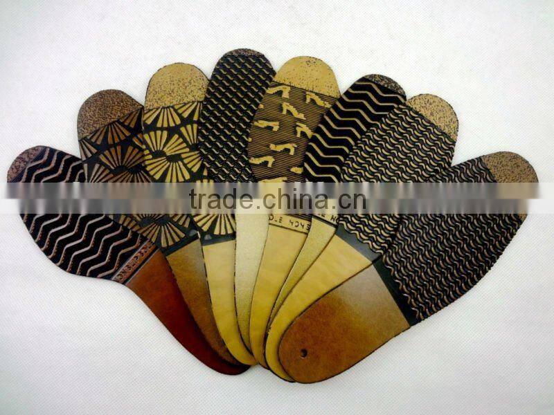 Embossed rubber sole sheet from Atom Shoes Material Limited