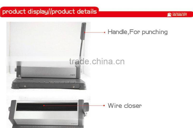 perfect binding machine double wire binding machine a3 binding machine