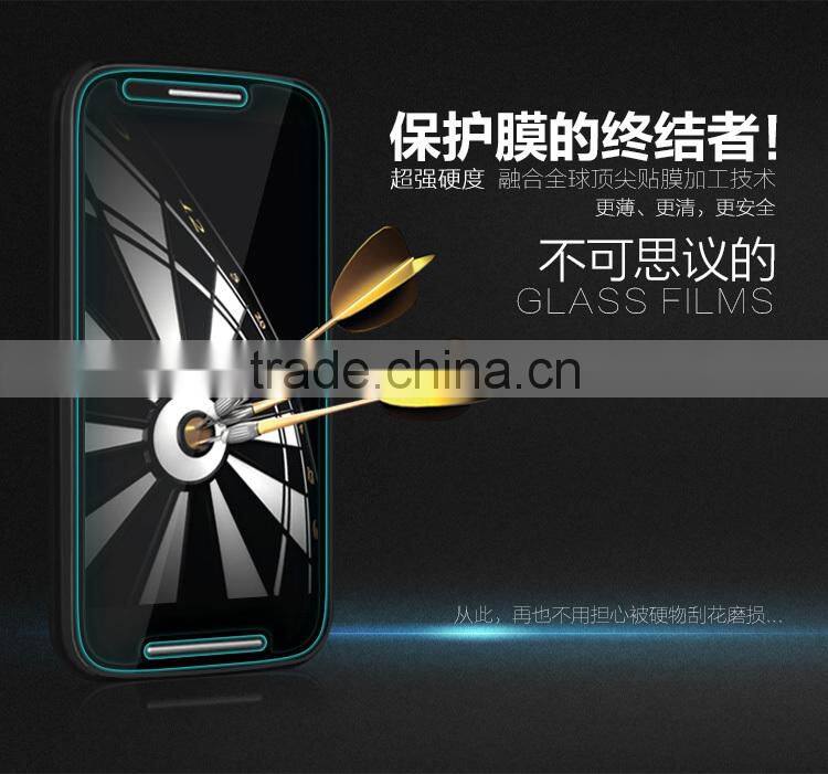 Mobile phone Tempered Glass Screen protector for MOTO E